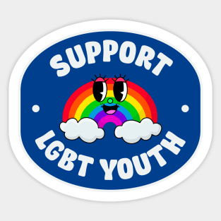 Support LGBT Youth - Support Queer Rights Sticker